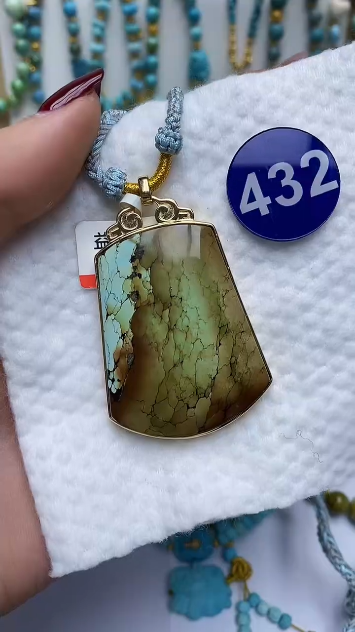 【闪购商品】绿松石项链合金432项链