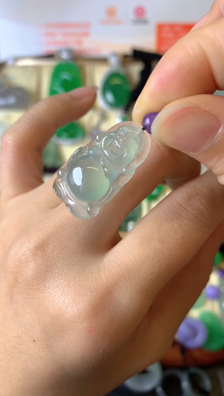 【闪购商品】定制翡翠未镶嵌1裸玉（客户意向镶嵌）