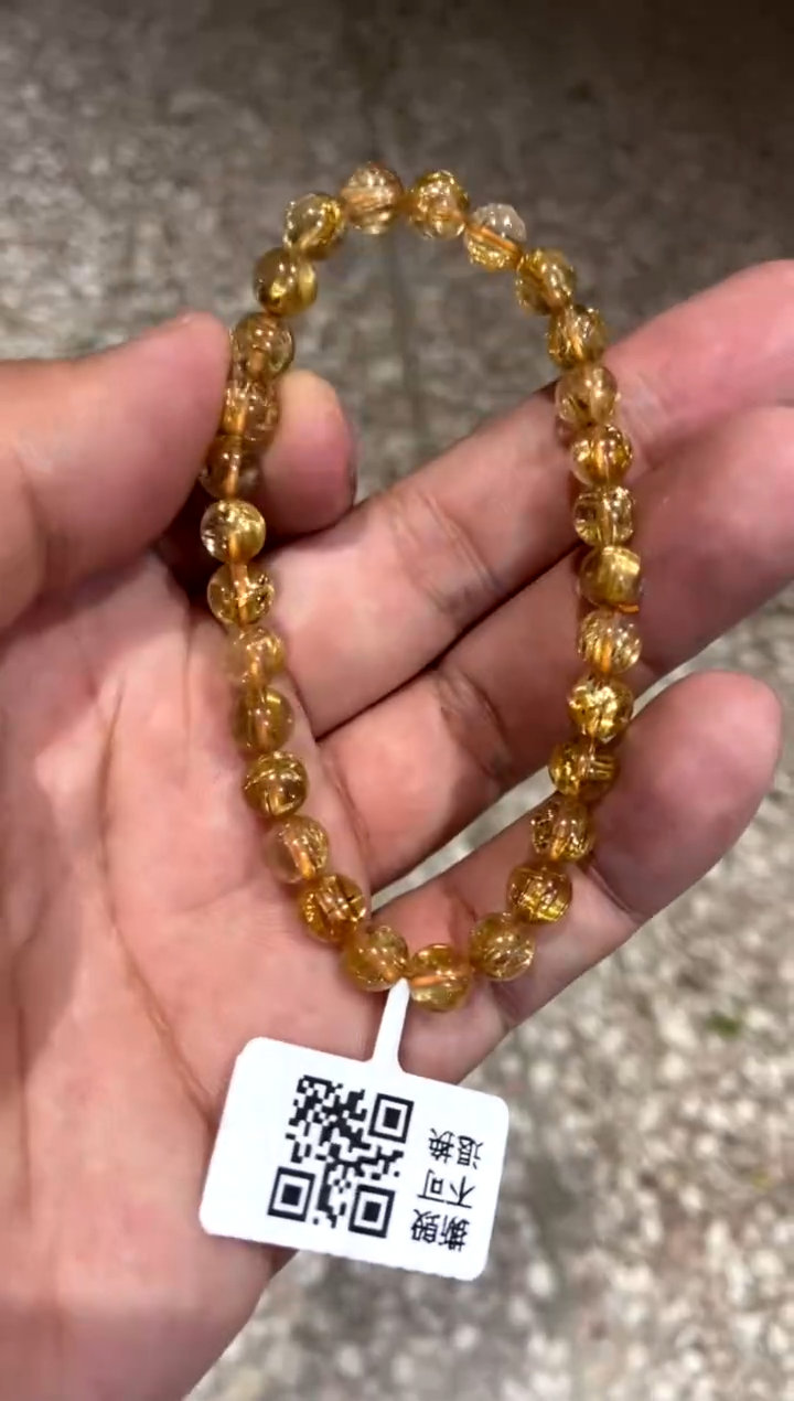 【闪购商品】水晶445-未镶嵌钛金6.5mm  