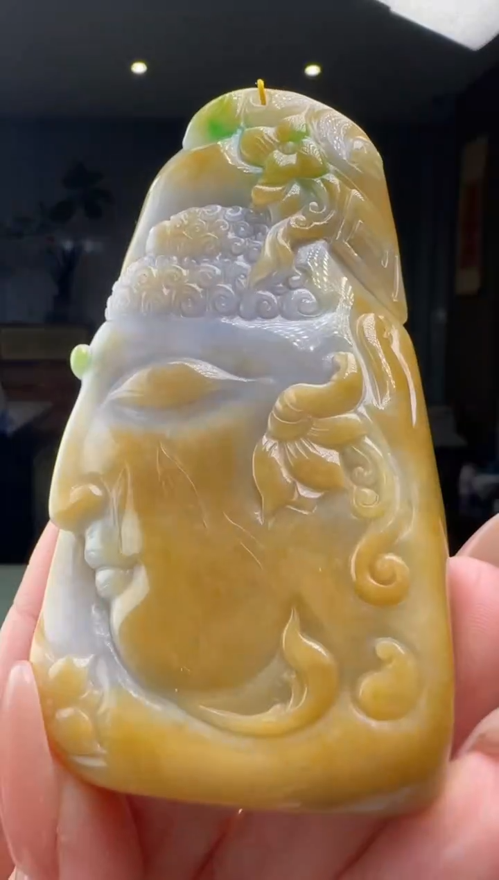 【闪购商品】翡翠吊坠(不含链)未镶嵌YJ@@960Q3J10856