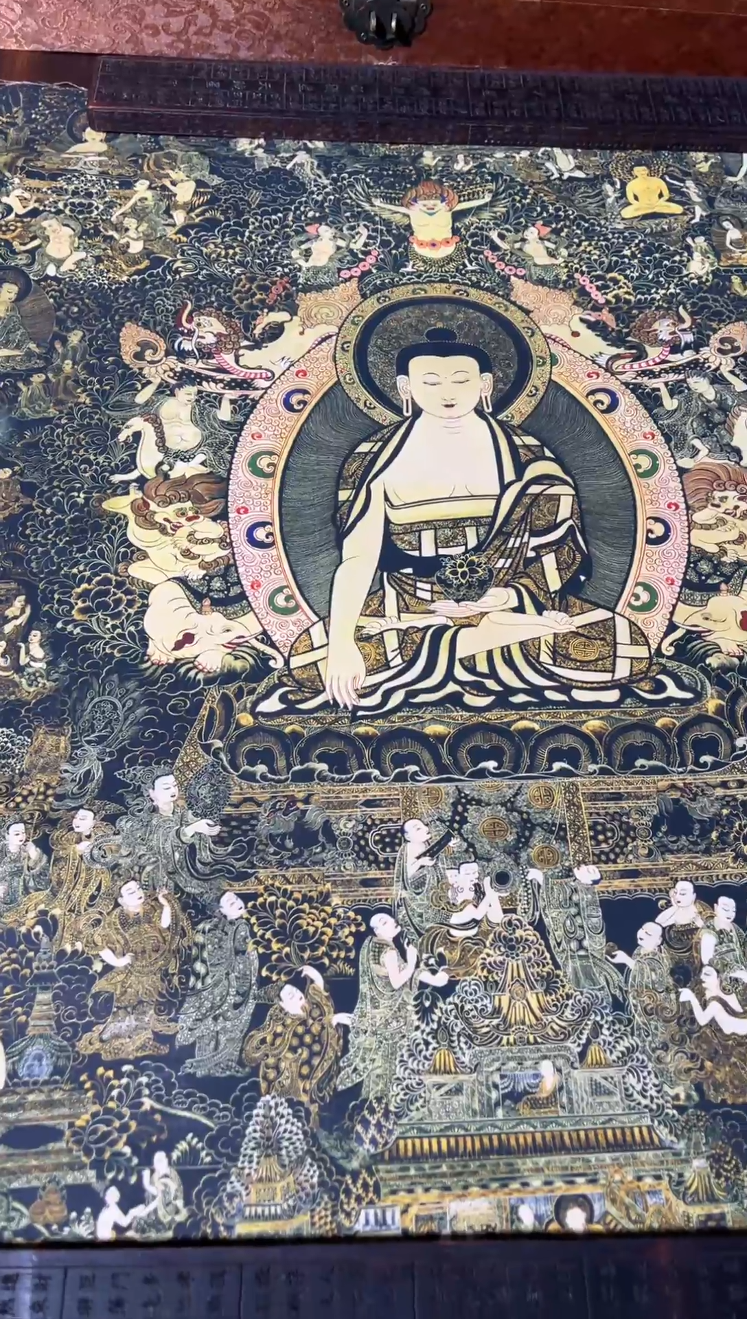 卷轴画东东唐卡tk16