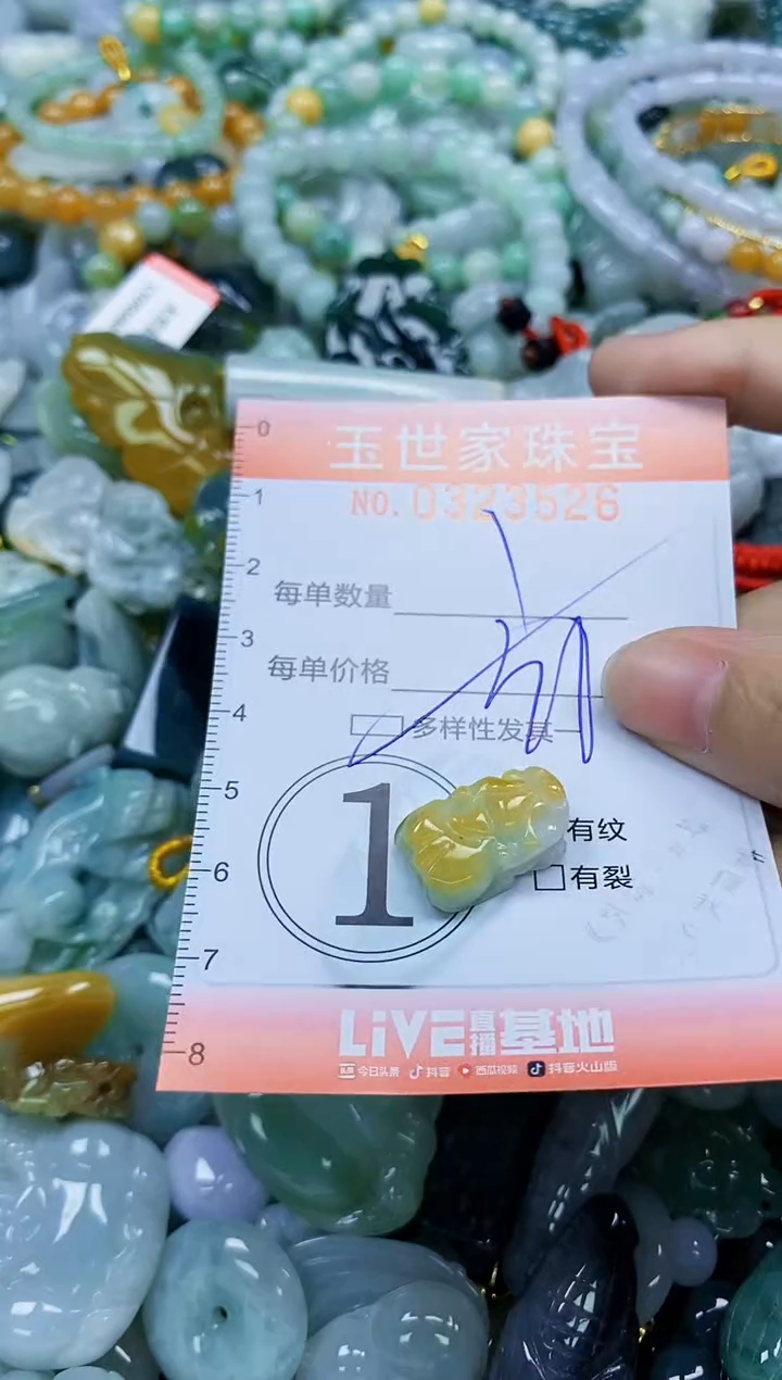 翡翠未镶嵌颈饰闪购0323526多样性发其一