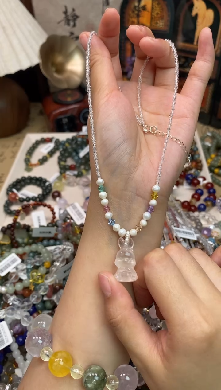 颈饰银S925镶嵌水晶113