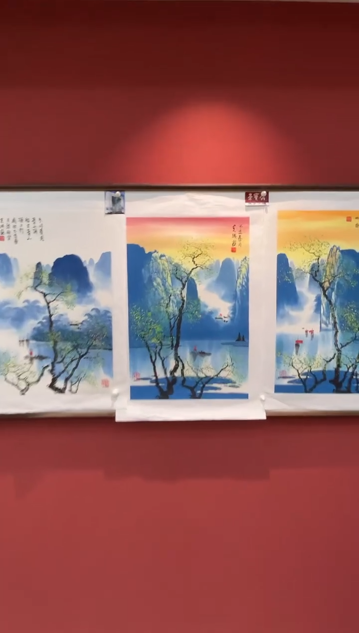 国画李克成国画精品