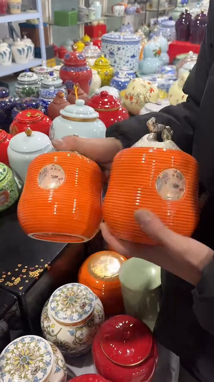 【闪购商品】其他陶瓷茶叶罐储物密封罐家用绿茶红茶普洱龙井