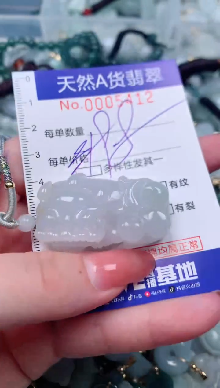 【闪购商品】翡翠颈饰未镶嵌00005412