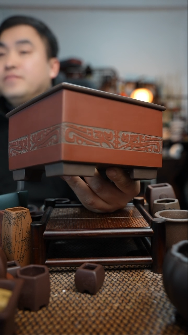 【闪购商品】紫砂花盆長木軒精品紫砂