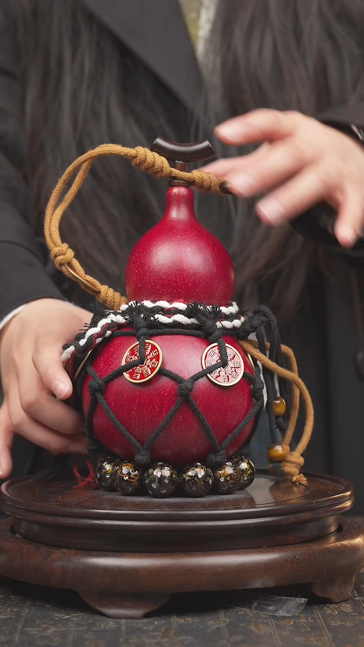 【闪购商品】98号大漆酒葫芦一物一图