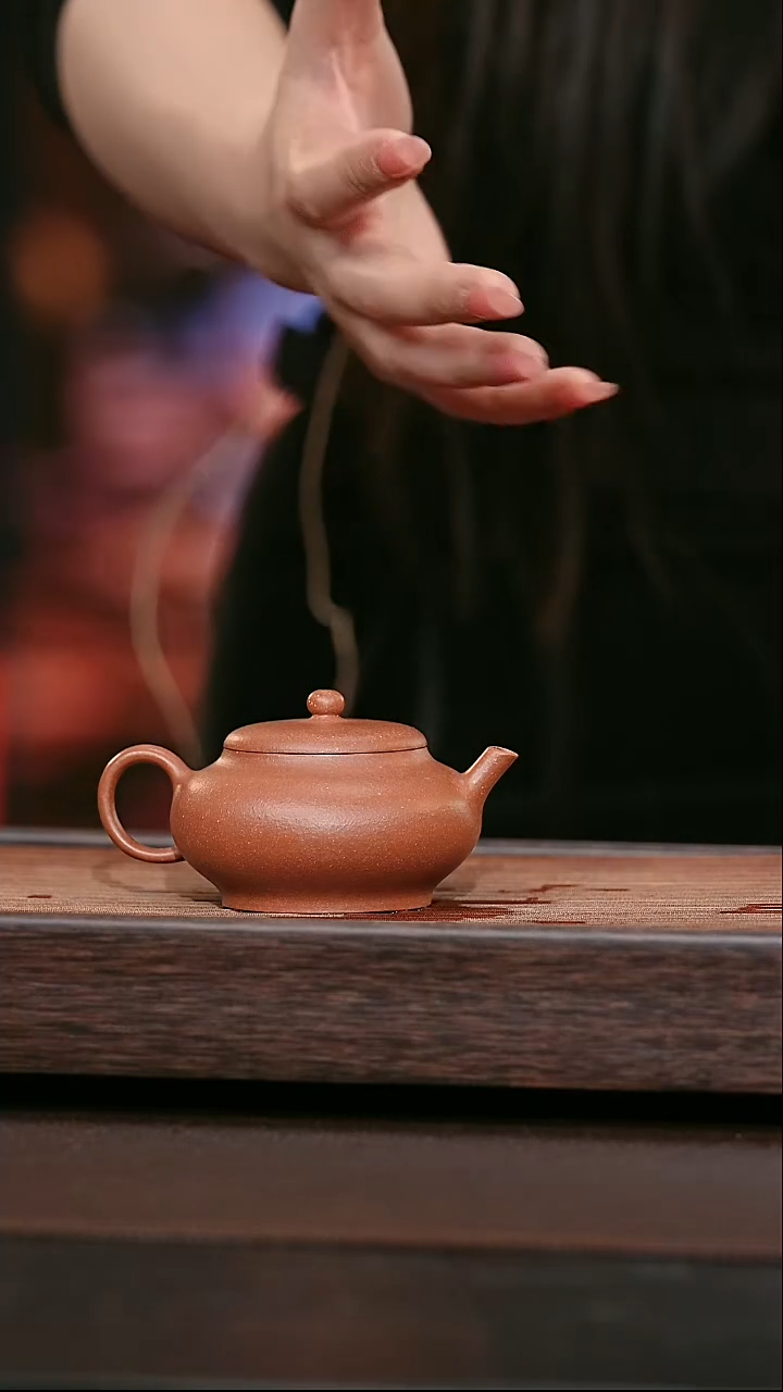 茶壶紫砂宜兴原矿紫砂壶   合律 薄胎小品  