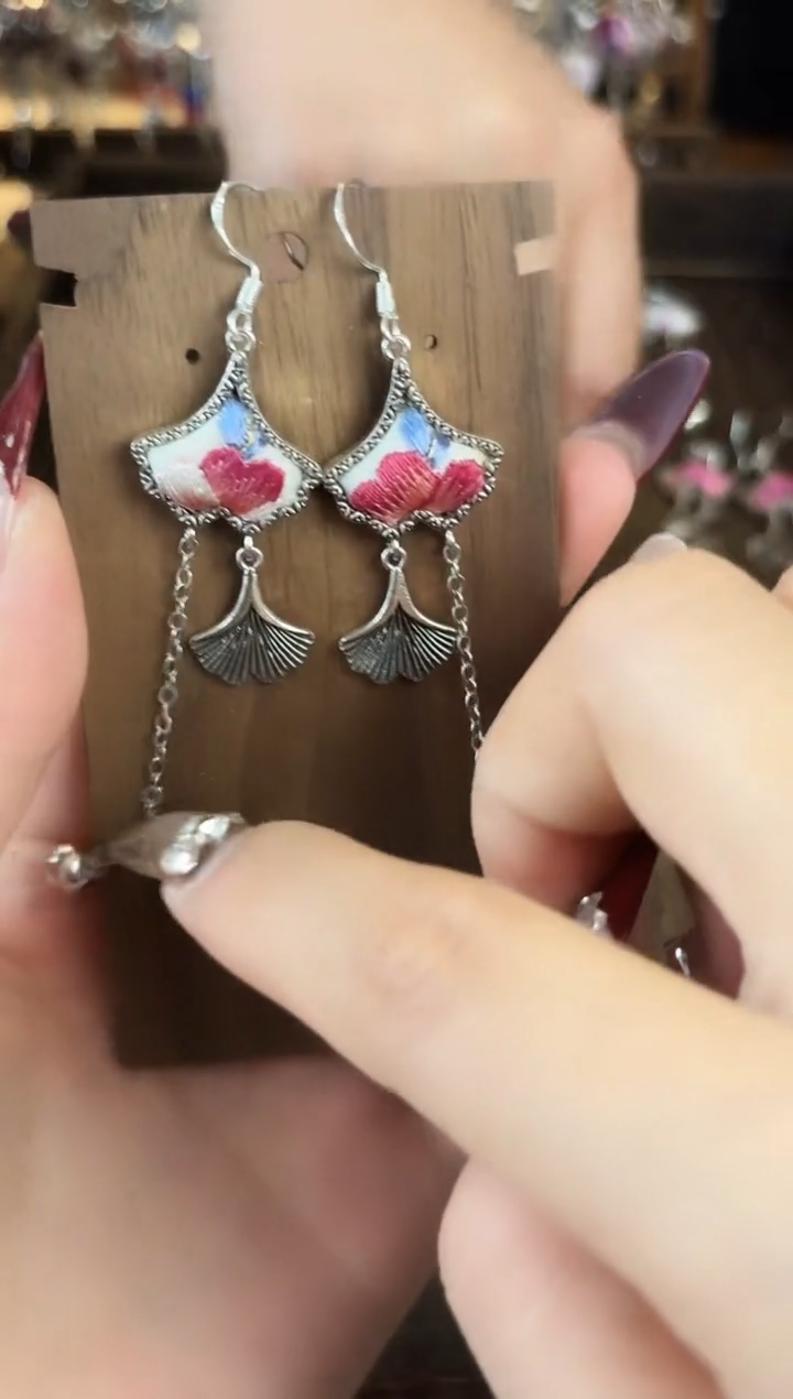 织绣织绣彩云南阁老绣饰品016