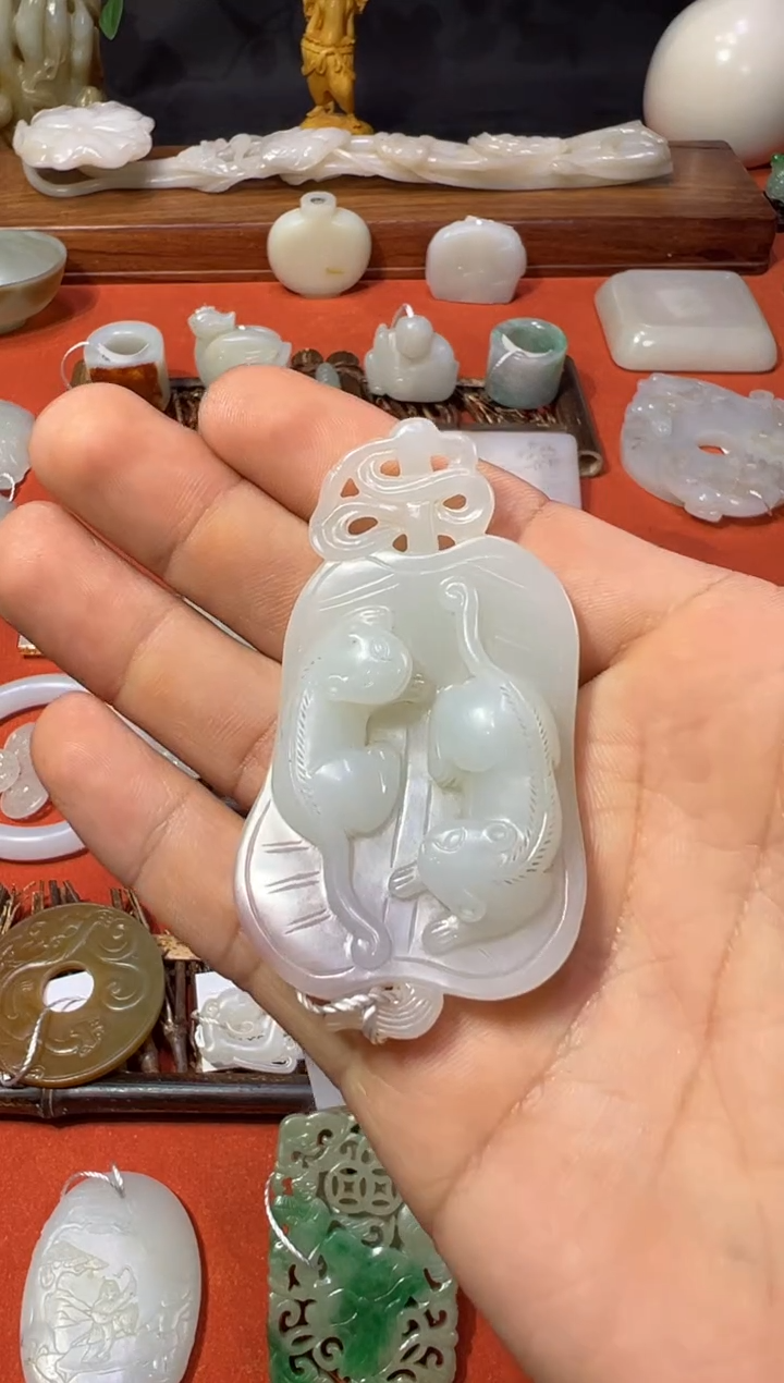 【闪购商品】和田玉XHM-623   守业