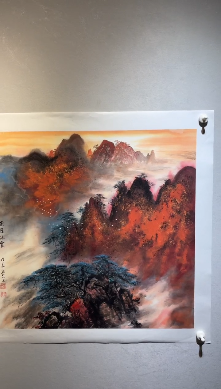 国画国画SS-1201375-张跃华央创美术馆精品定制备案作品