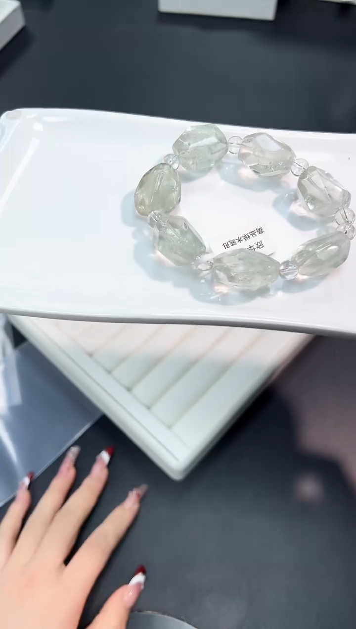 【闪购商品】水晶手串未镶嵌60S多样性发其一/1条默认微瑕