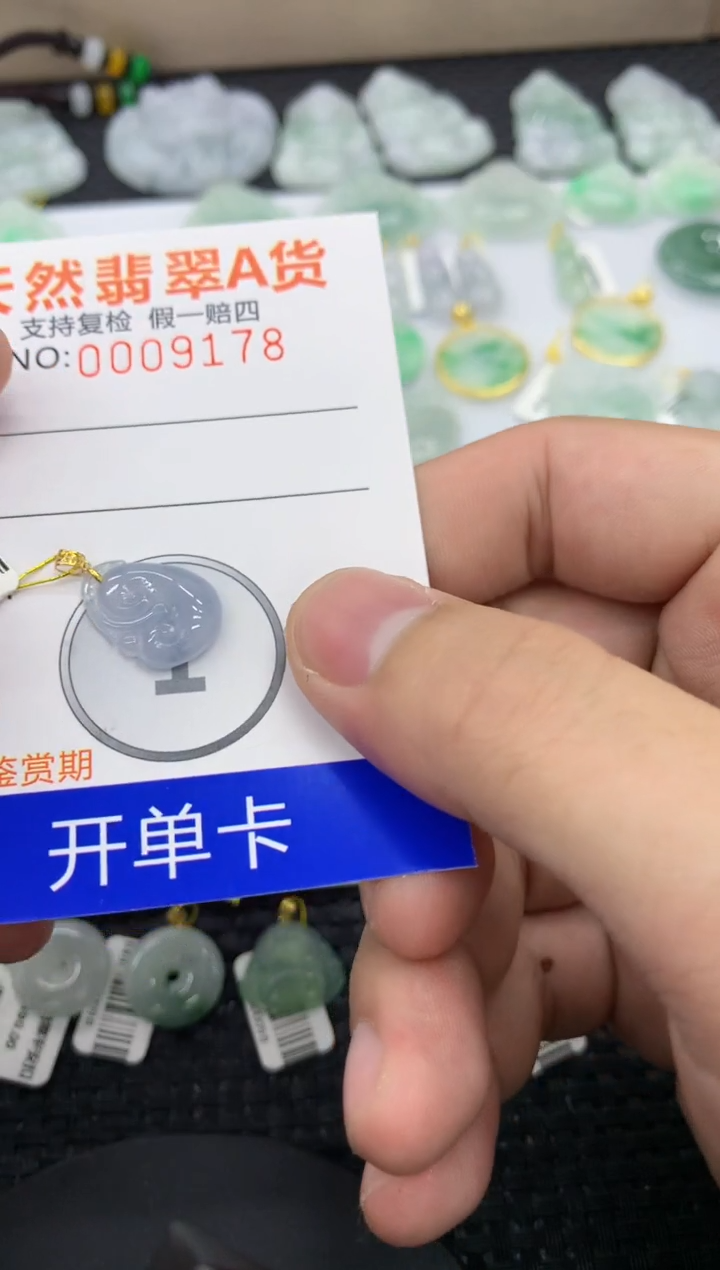 【闪购商品】翡翠颈饰18K金镶嵌111111111111