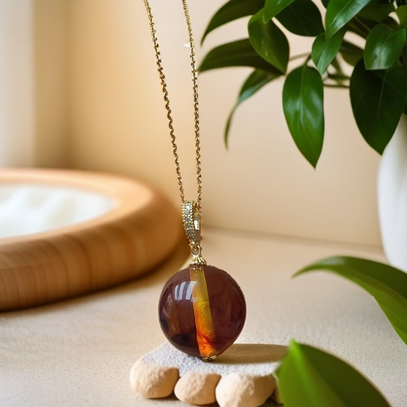 精品血泊路路通锁骨坠卡20