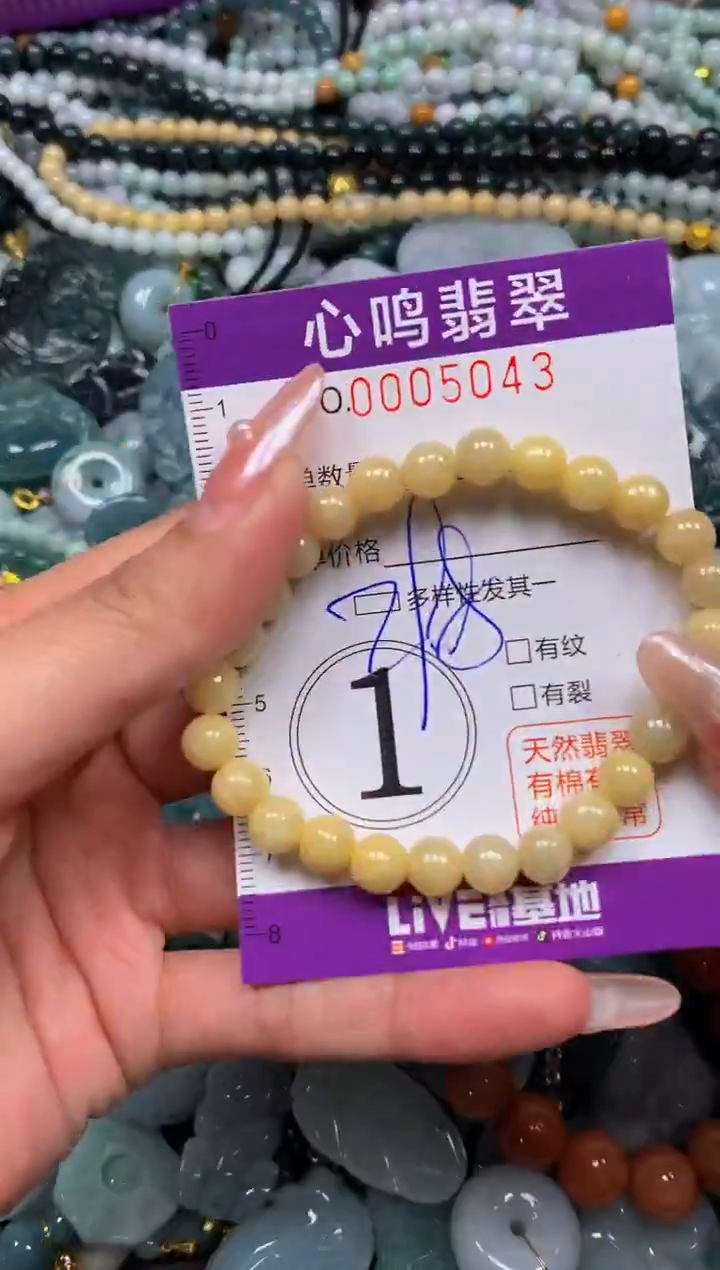 颈饰未镶嵌翡翠闪购005043