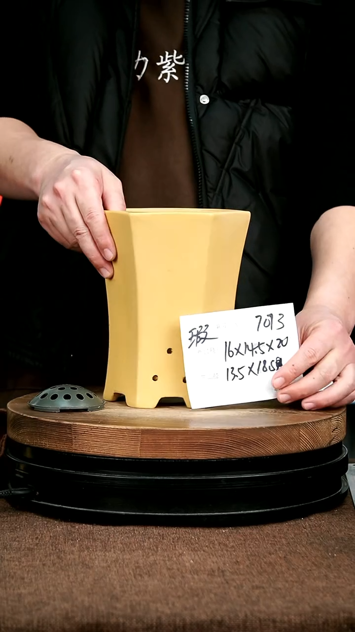 紫砂花盆花卉园艺微瑕7073