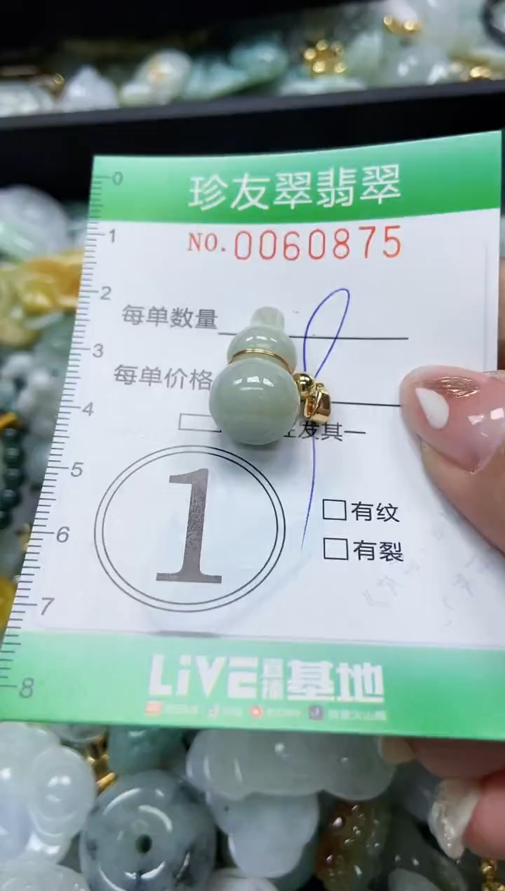 【闪购商品】翡翠颈饰未镶嵌闪购0060875