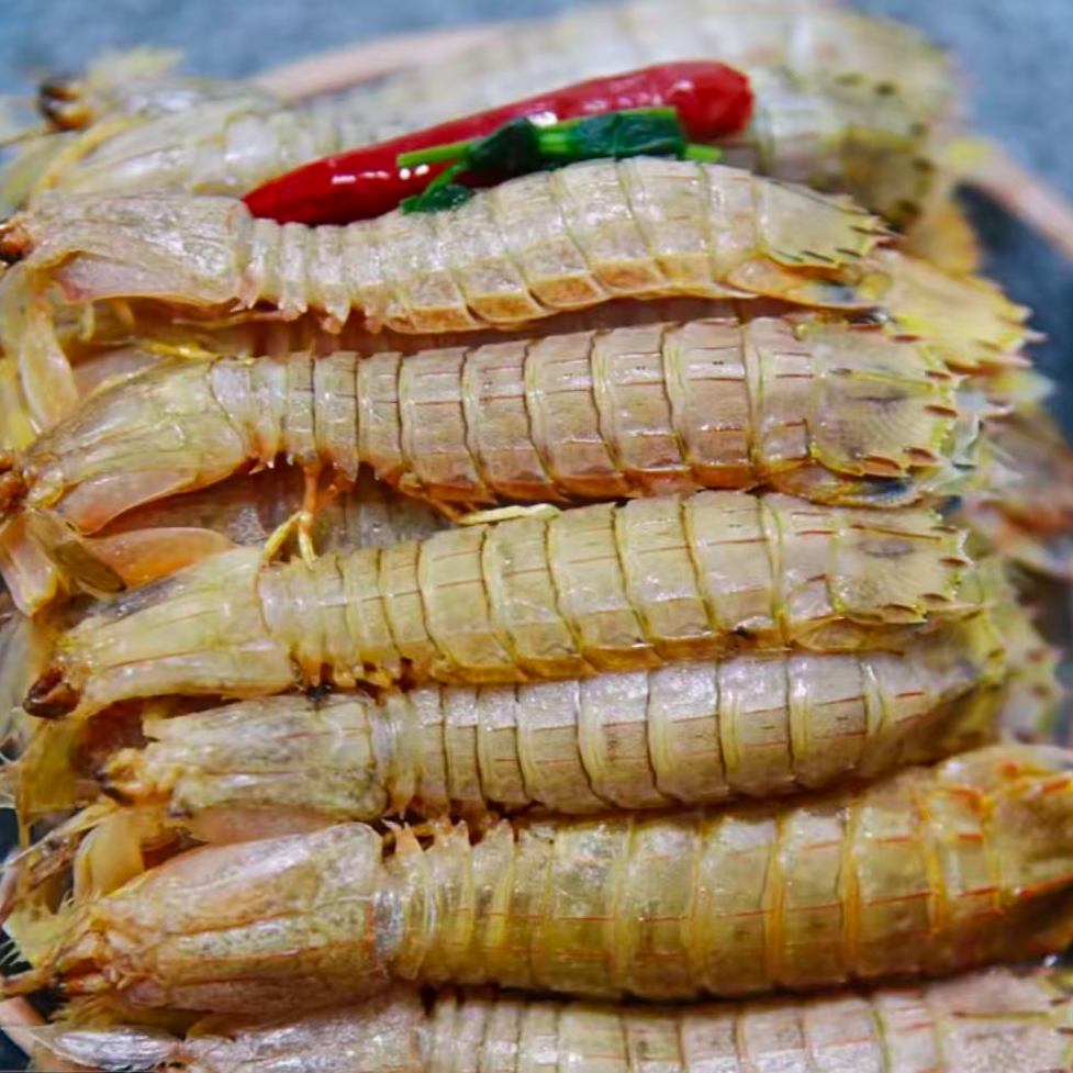 一卤鲜虾爬开袋即食皮皮虾