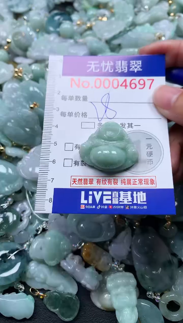 颈饰未镶嵌翡翠4697