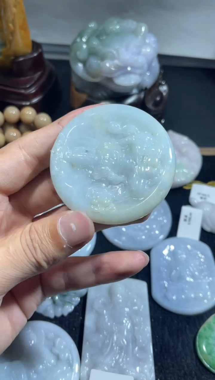 【闪购商品】翡翠颈饰未镶嵌00019236