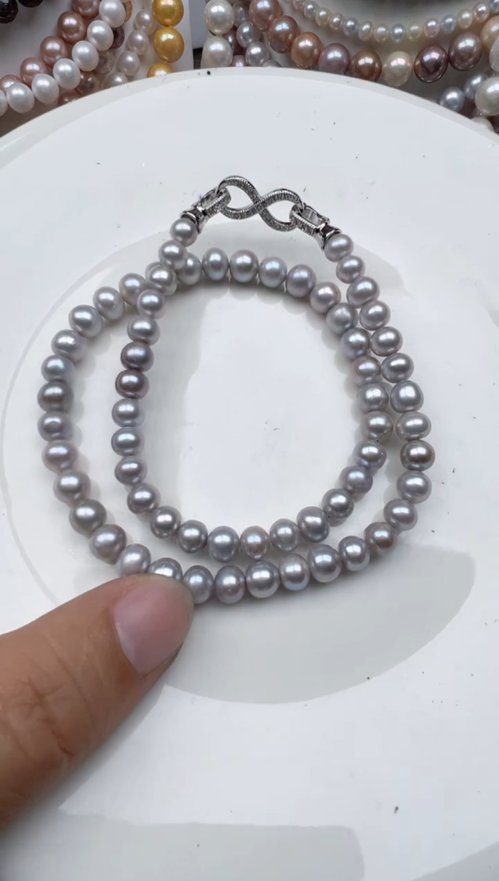 【闪购商品】淡水珍珠颈饰未镶嵌1