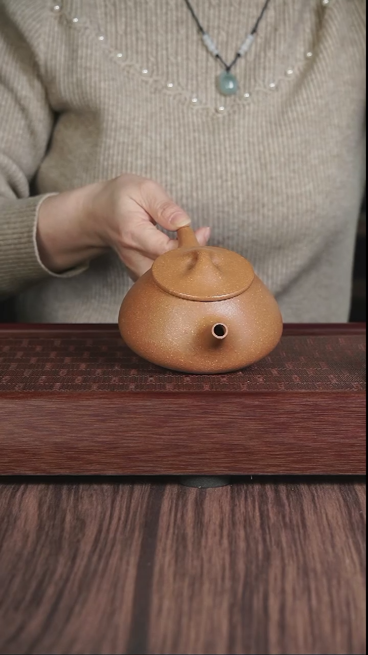 【闪购商品】紫砂茶壶沉香段  景舟石瓢