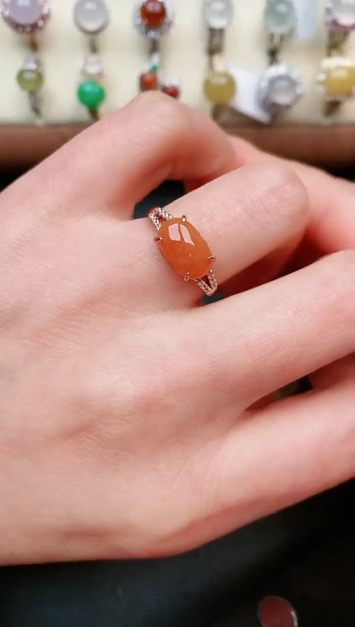 【闪购商品】翡翠戒指银S925镶嵌....