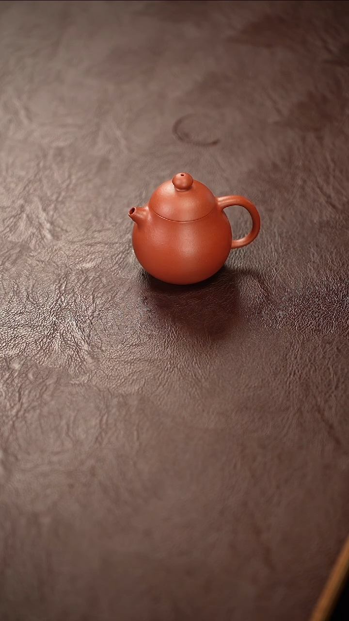 茶壶紫砂摹古 文旦壶 原矿朱泥