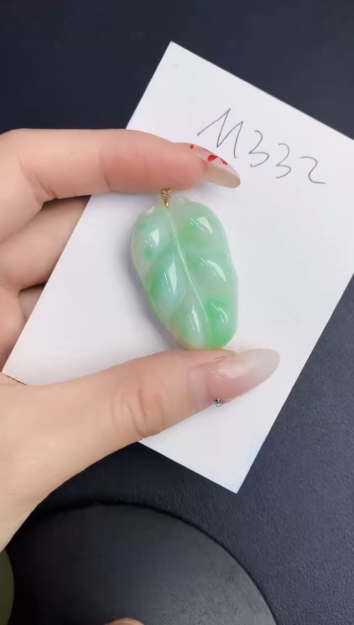 【闪购商品】翡翠颈饰18K金镶嵌000000000000