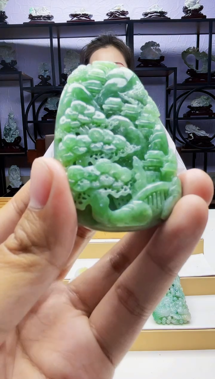 【闪购商品】定制翡翠未镶嵌毛货02100089