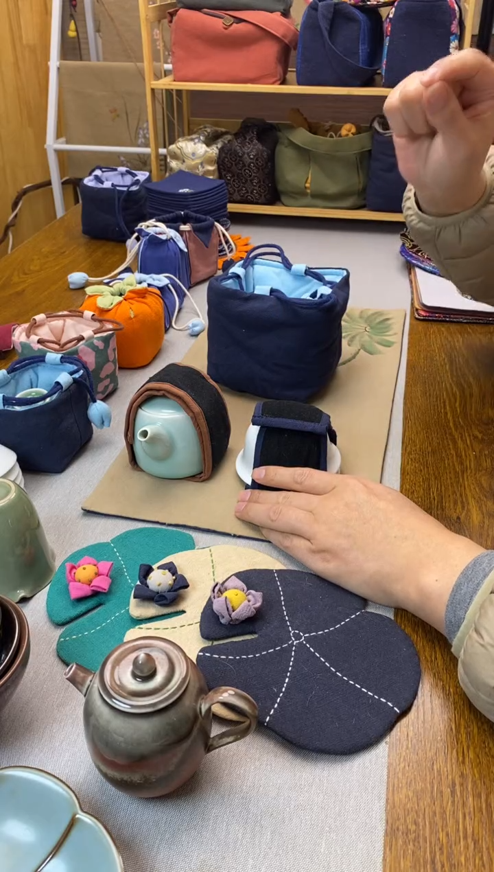 咖壶条+蓝盖碗条+蓝色大号斗金