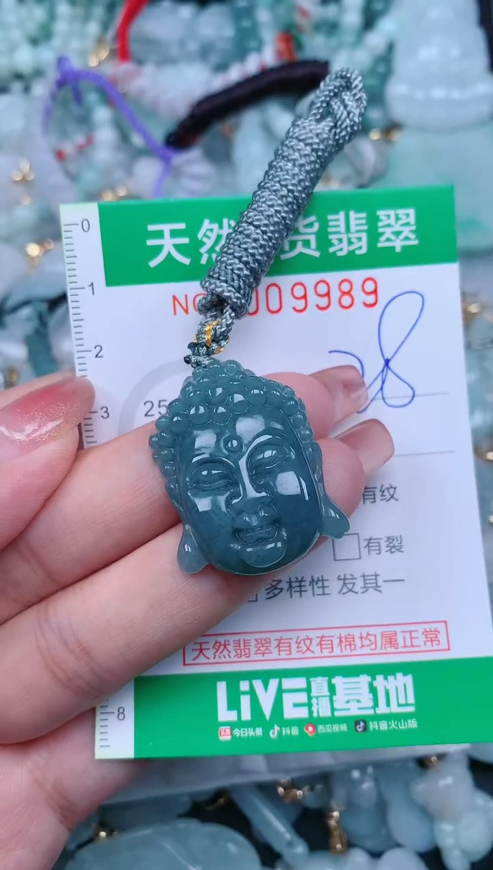 【闪购商品】翡翠颈饰未镶嵌.0009989