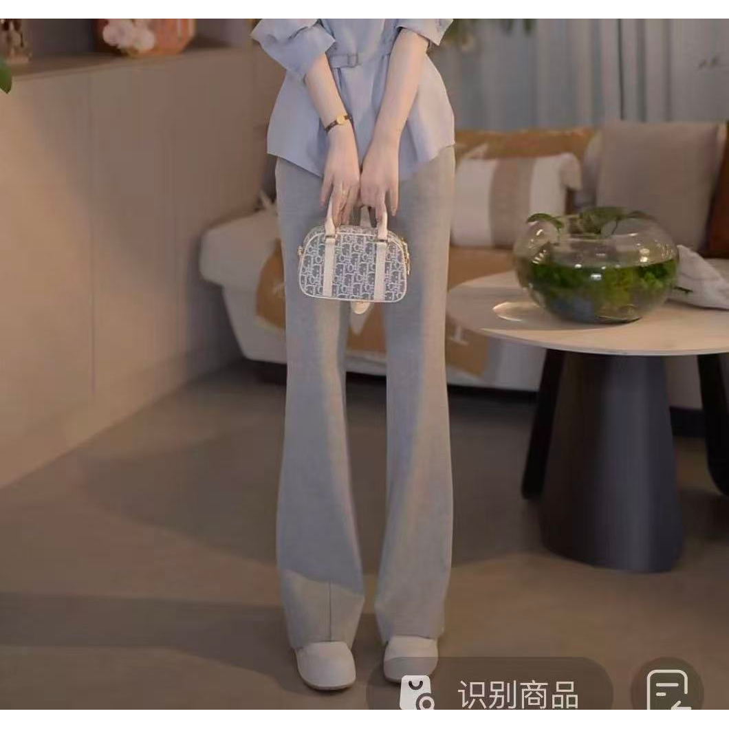 『舒适显瘦J』HH设计显瘦百搭时尚裤子55109