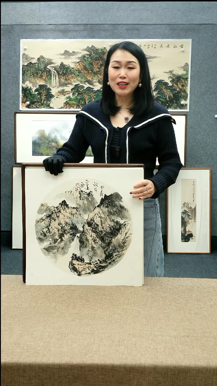 【闪购商品】国画52*52徐正道老师山水