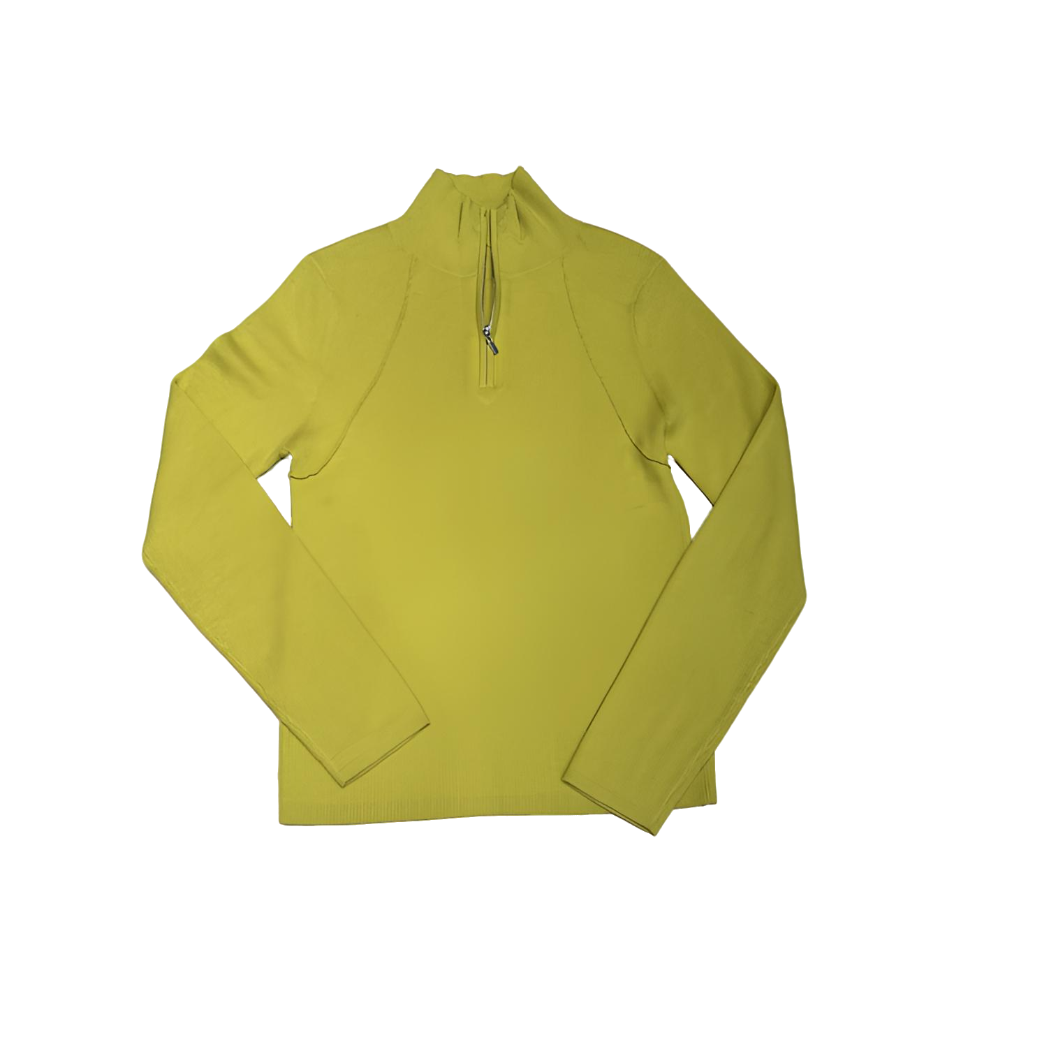 女士修身百搭立领纯色休闲半拉链长袖秋冬打时尚