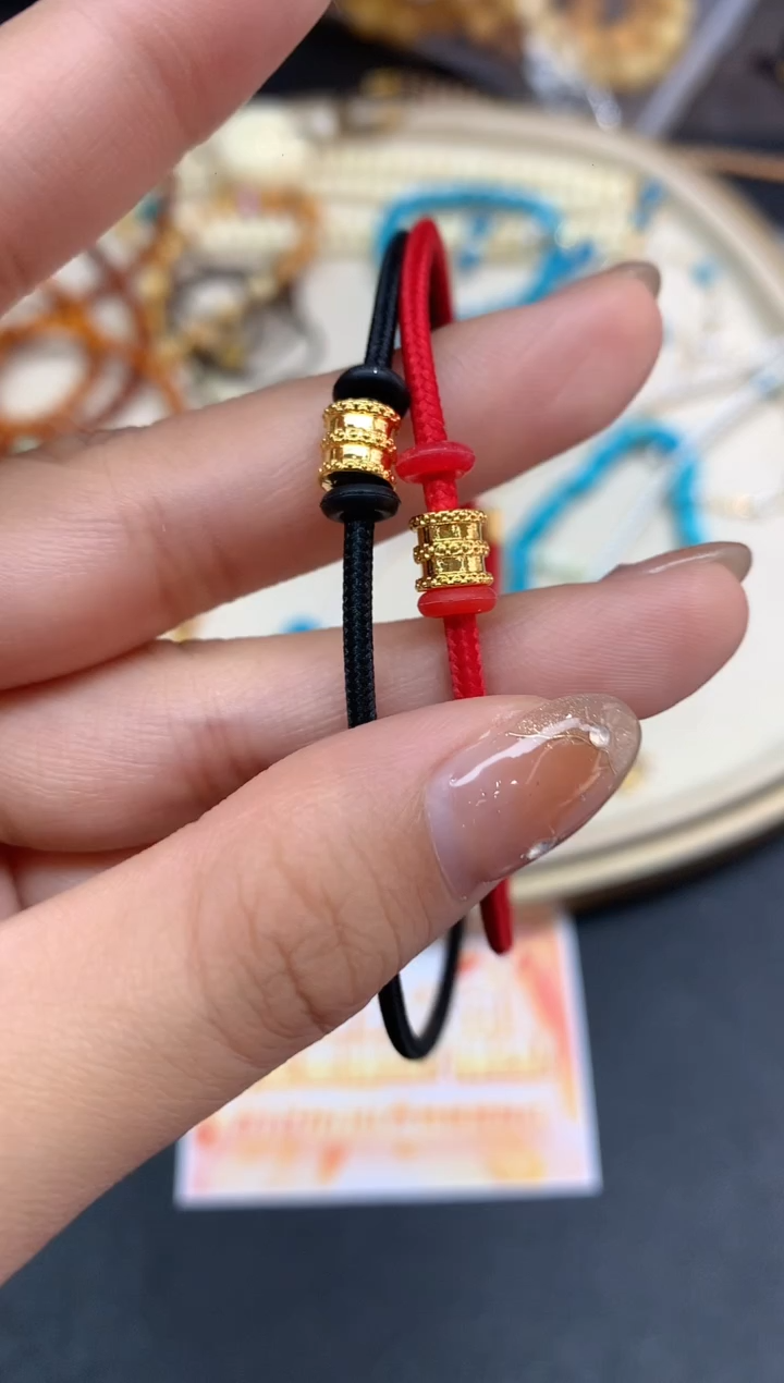 手链定制足金多样性发货一件A10|180
