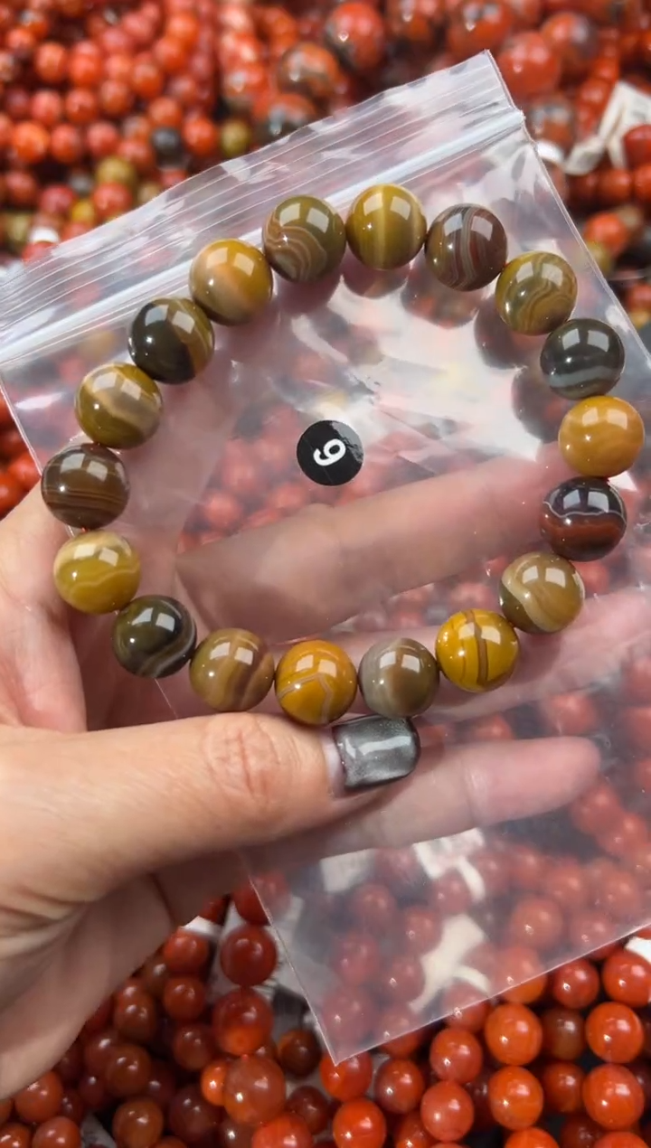 未镶嵌手串南红玛瑙12+