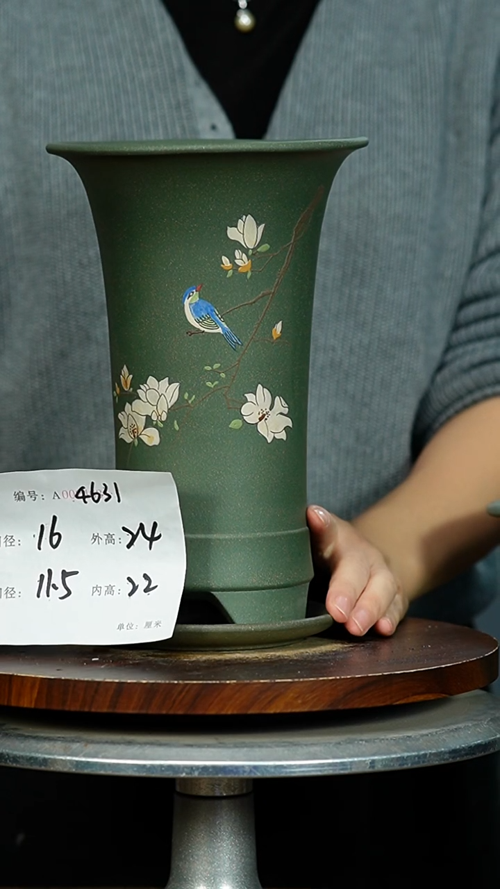 紫砂花盆4631+z紫砂花盆紫砂