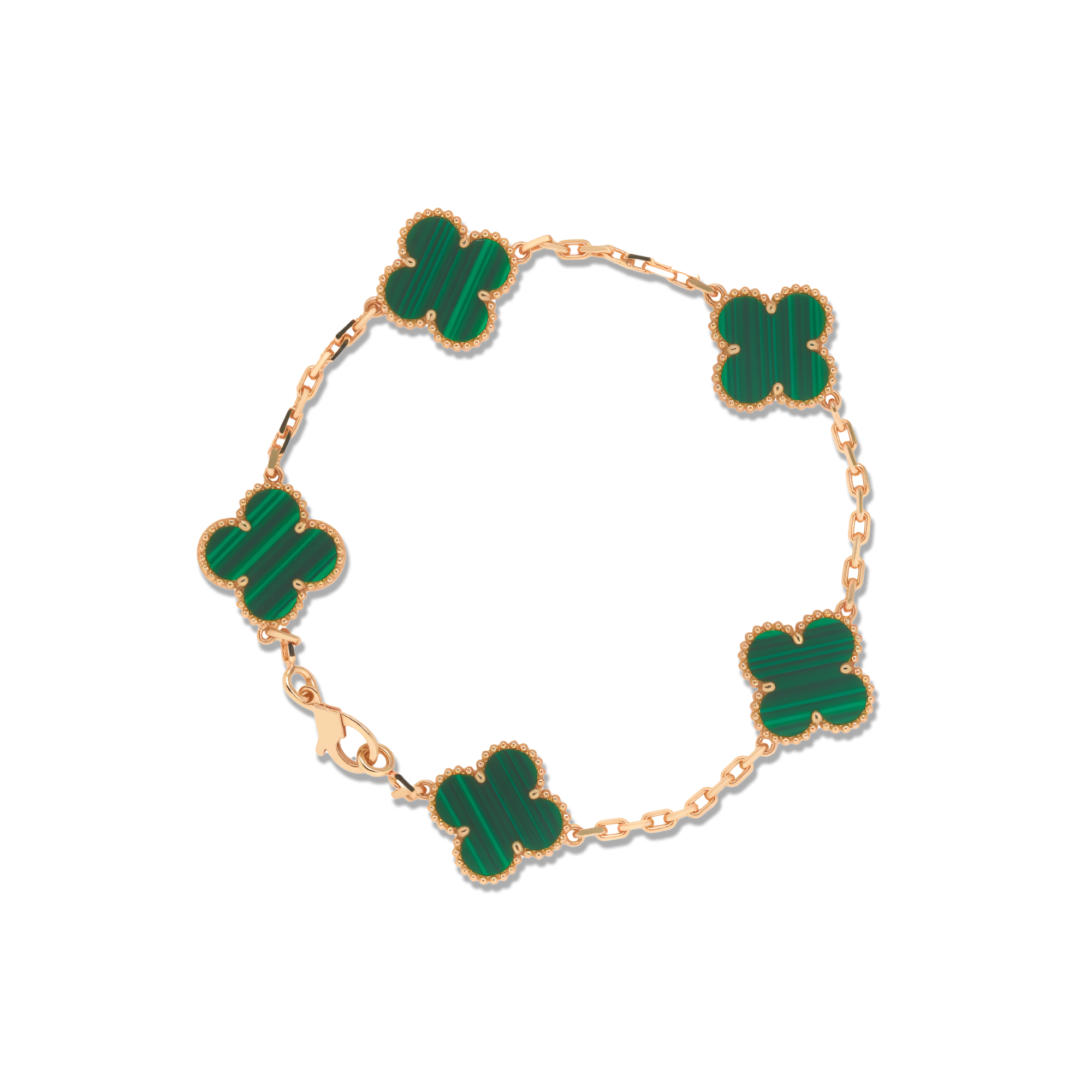 【青野】精致经典百搭轻奢简约时尚高级四叶草DIY手串手链SL017