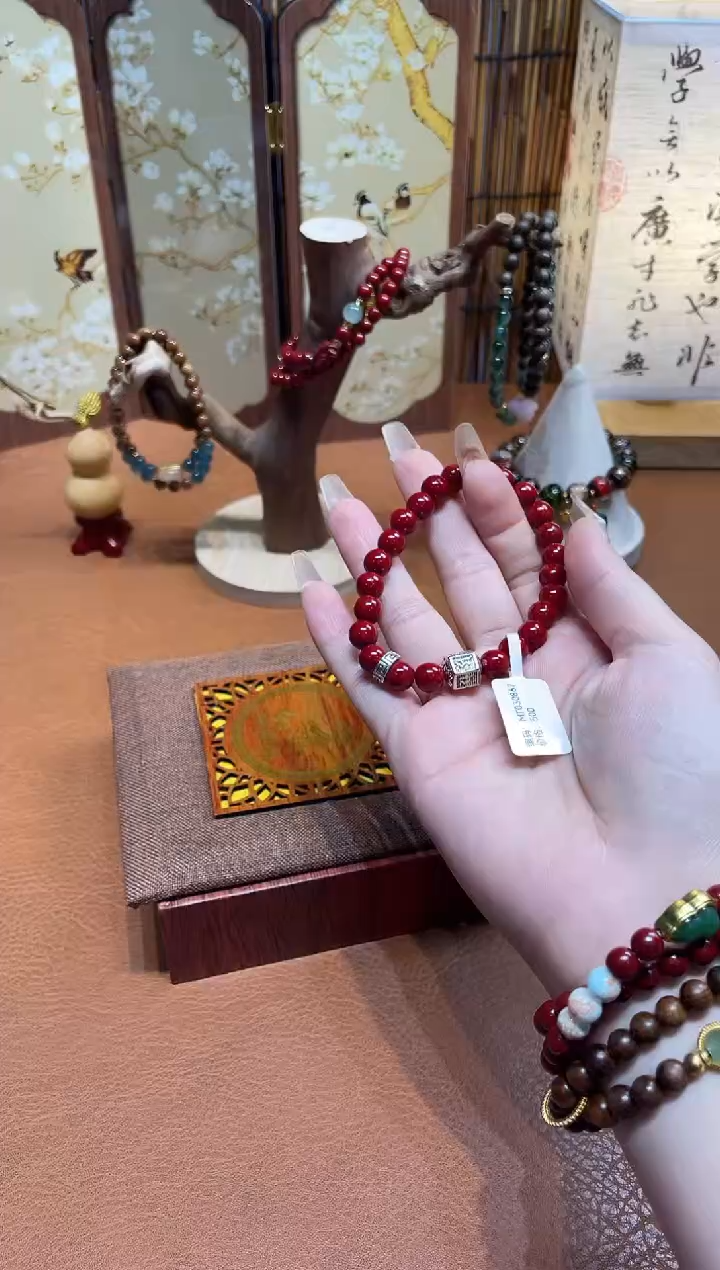 柏木手串/手链沐兮手串珠宝材质配饰（多样性发其一）￥