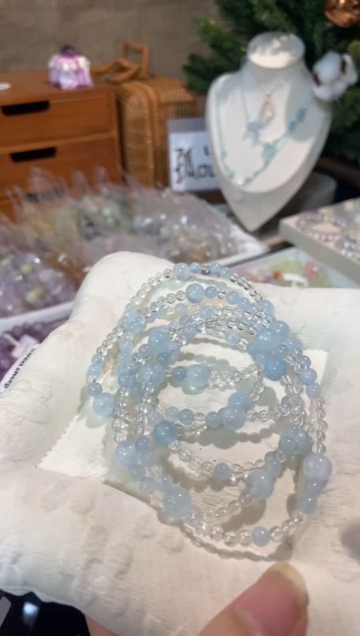 未镶嵌手串水晶孤品捡漏均匀瑕疵介意勿拍