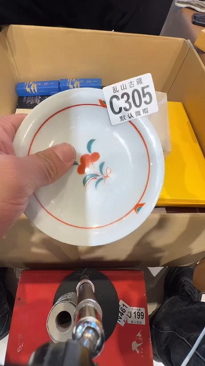 瓷片理****）乱山瓷片C305