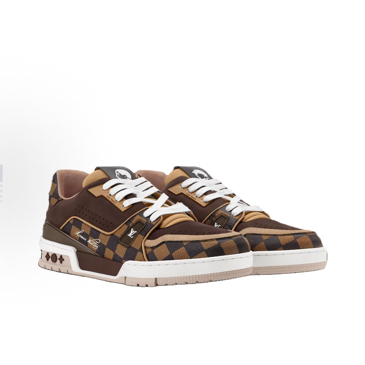 未使用 LouisVuitton/路易威登 25年联名款 FW25 Trainer板鞋40码