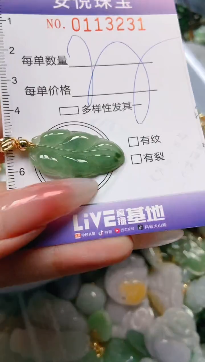 【闪购商品】翡翠颈饰未镶嵌闪购0113231