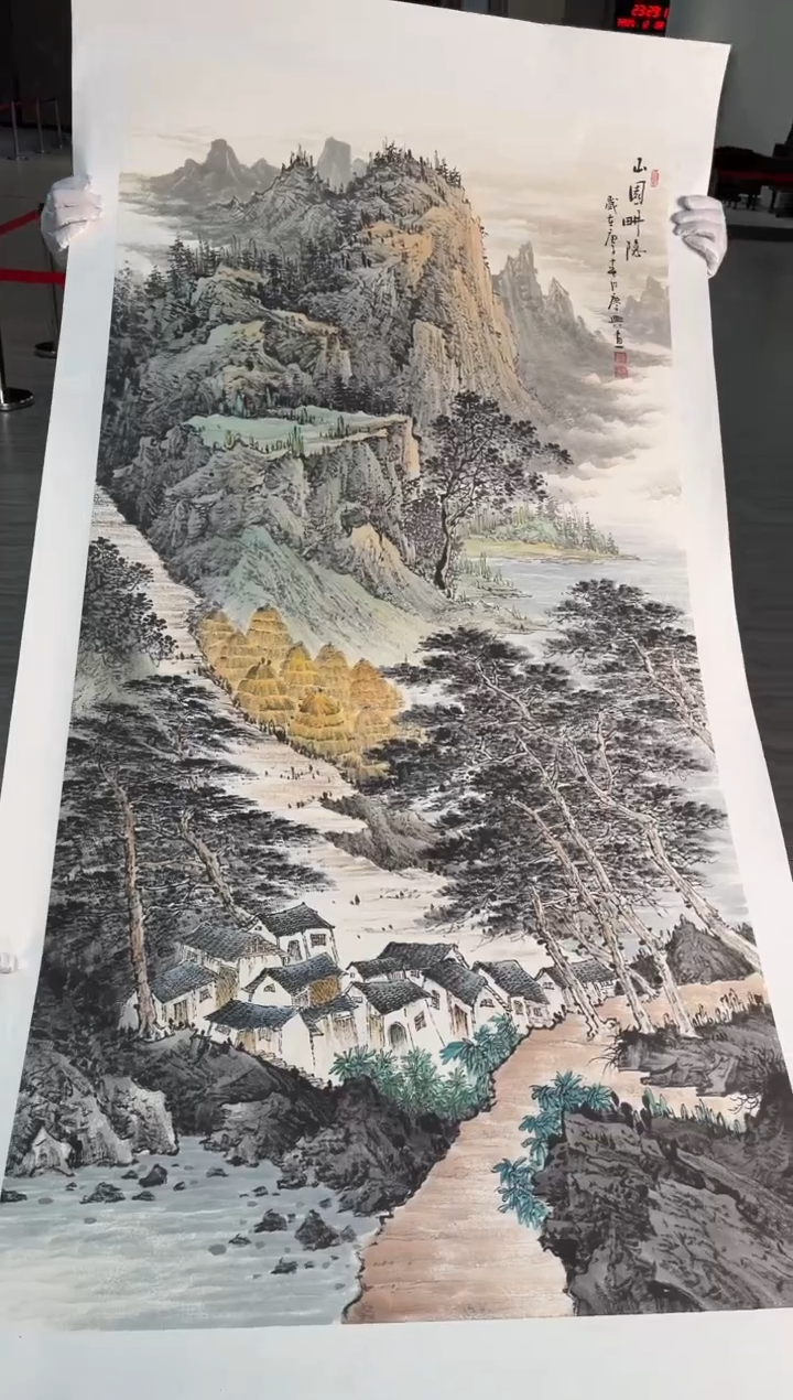 国画49赵隆轩美术馆李庆兴老师作品