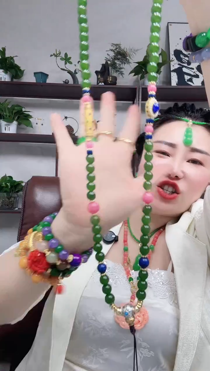 项链未镶嵌和田玉108颗佛珠项链手链通用