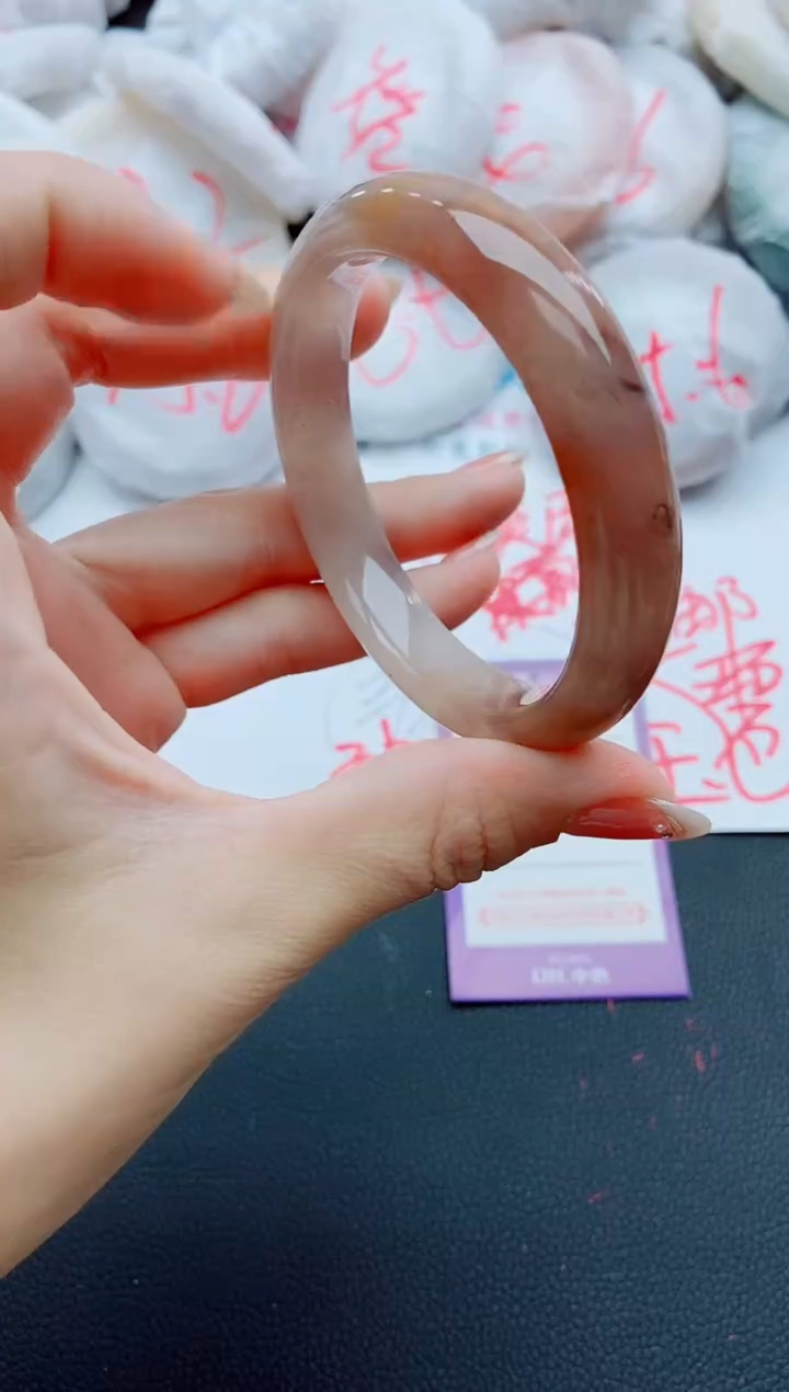 未镶嵌手镯石英质玉K74-57-58