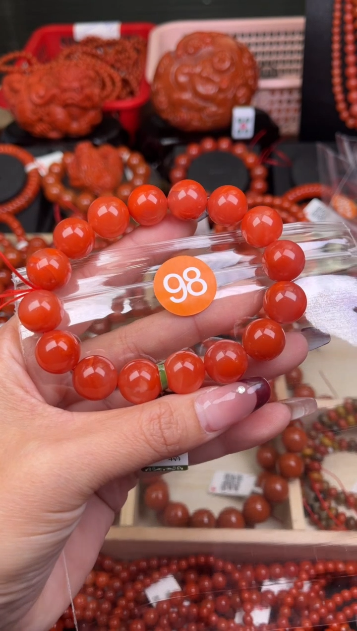 【闪购商品】南红玛瑙珠宝奇石未镶嵌98-13+