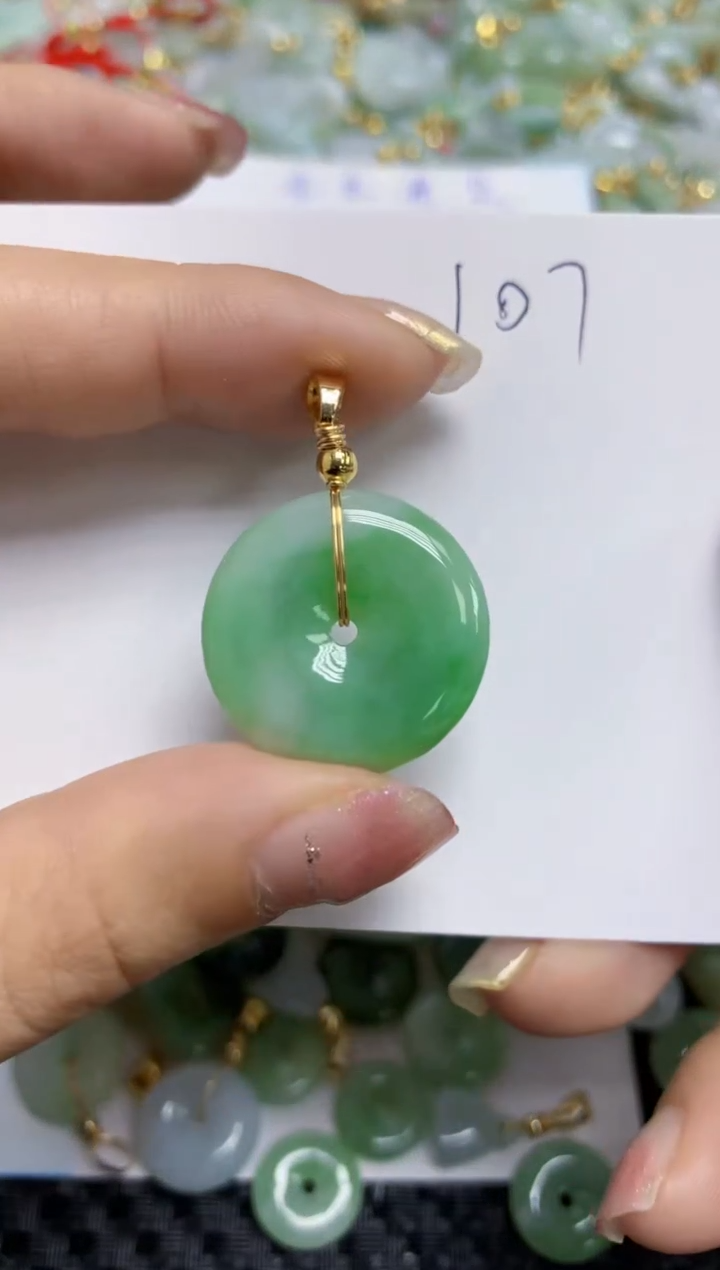 【闪购商品】翡翠颈饰合金   天然A货翡翠